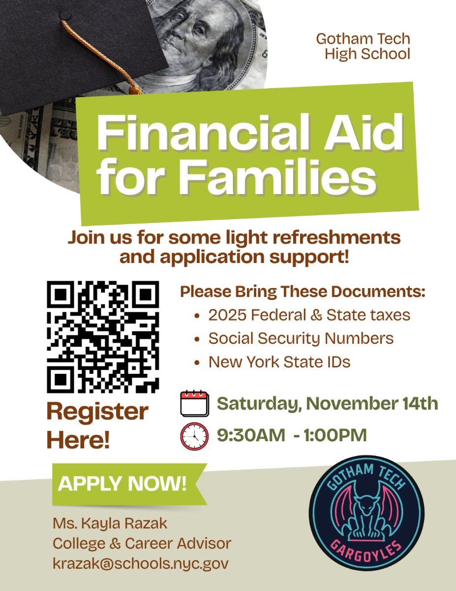 Financial Aid Workshop Flyer